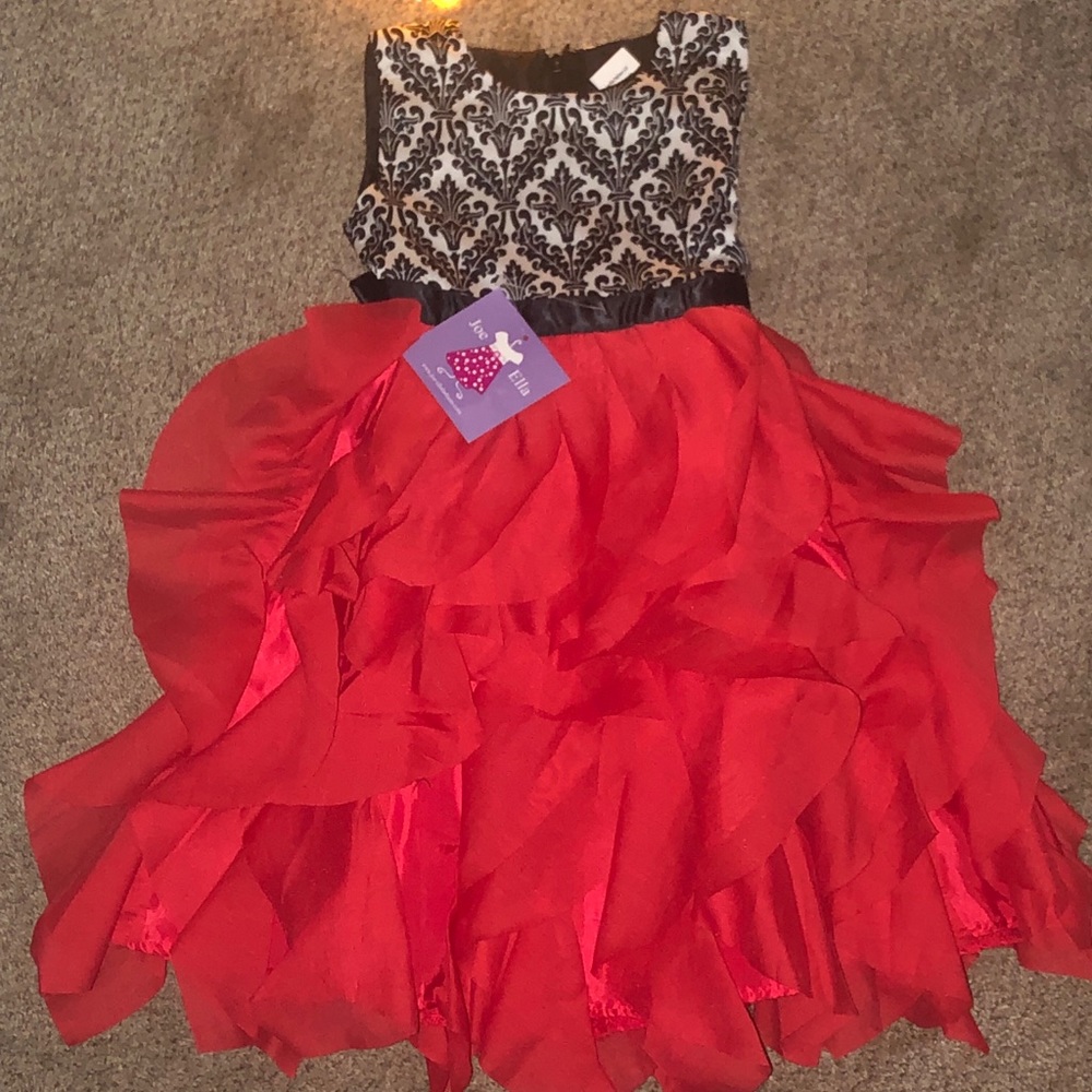 Joe-Ella Pageant Girls Size 4 Boutique Dress NWT